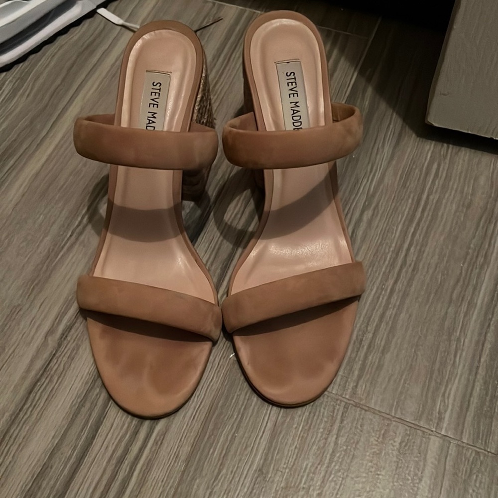 Steve Madden block heel sandals